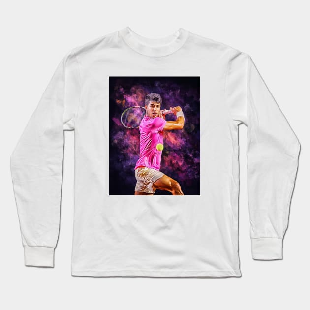 Carlos Alcaraz Best Long Sleeve T-Shirt by WikiDikoShop